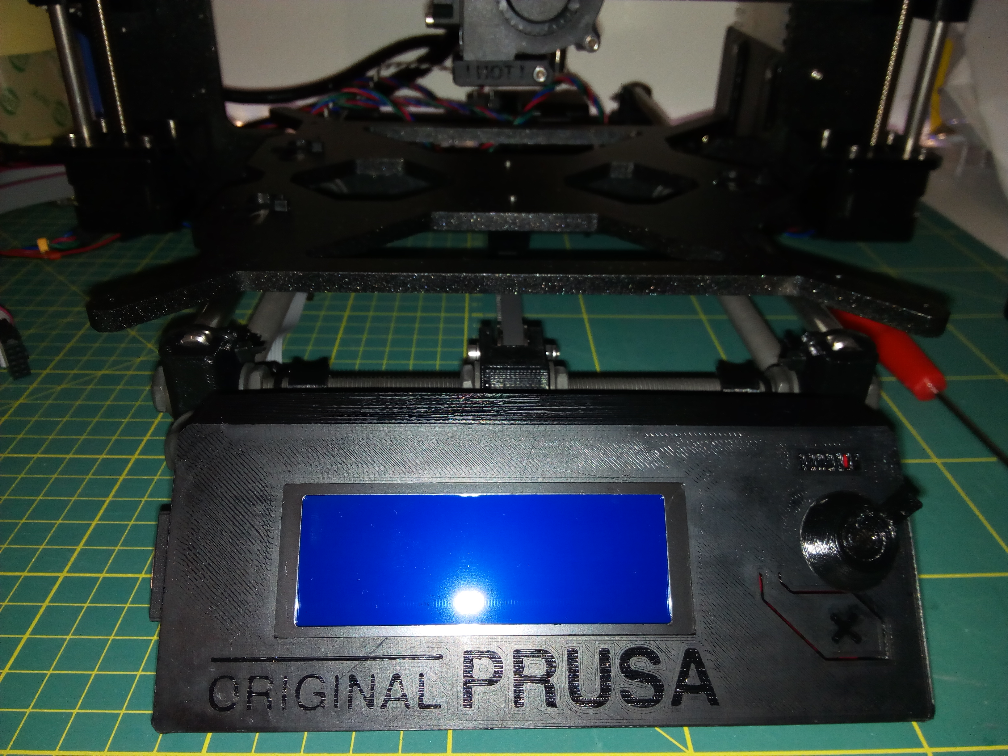 LCD control panel