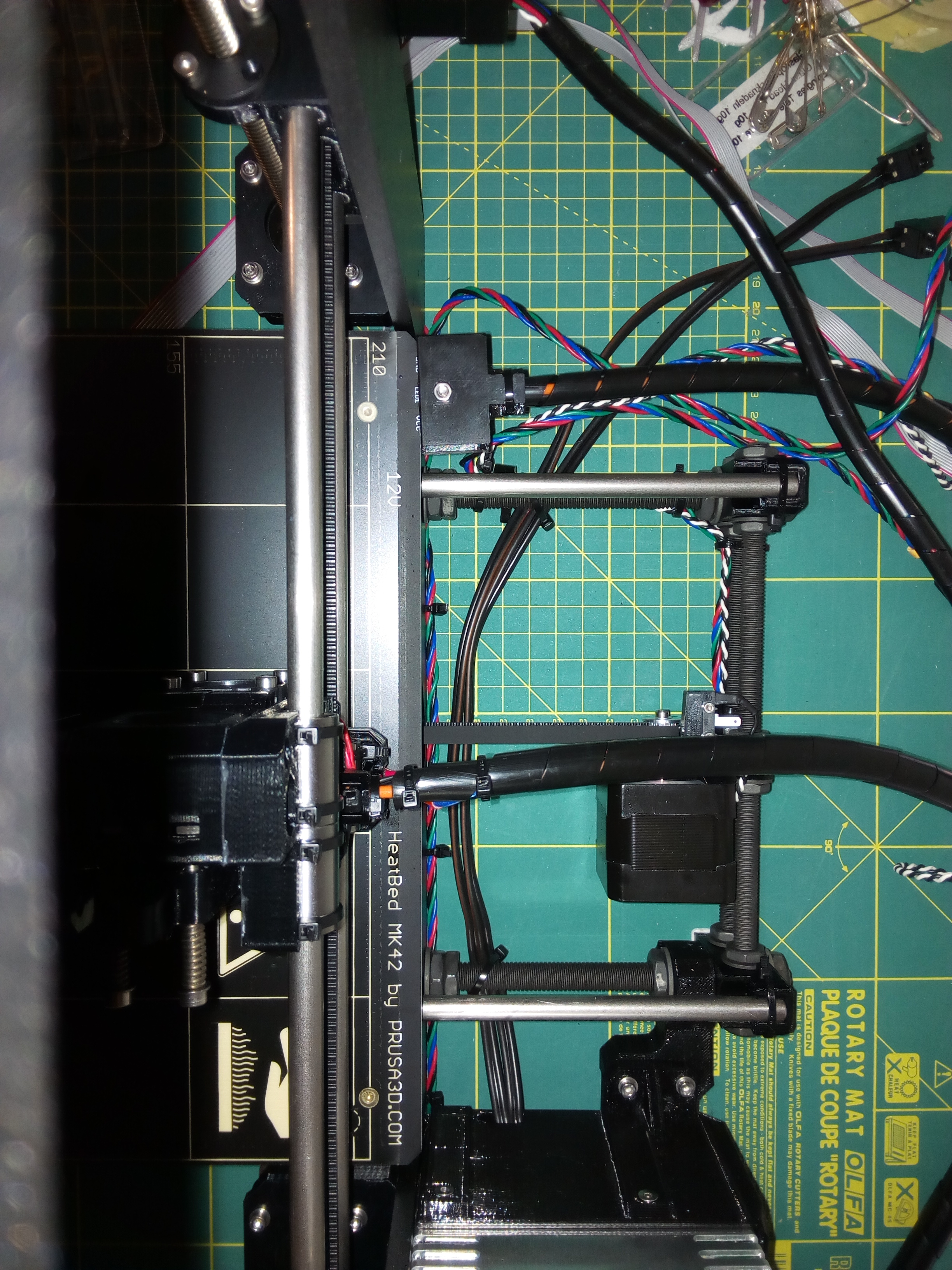 Z axis parallel with print bed